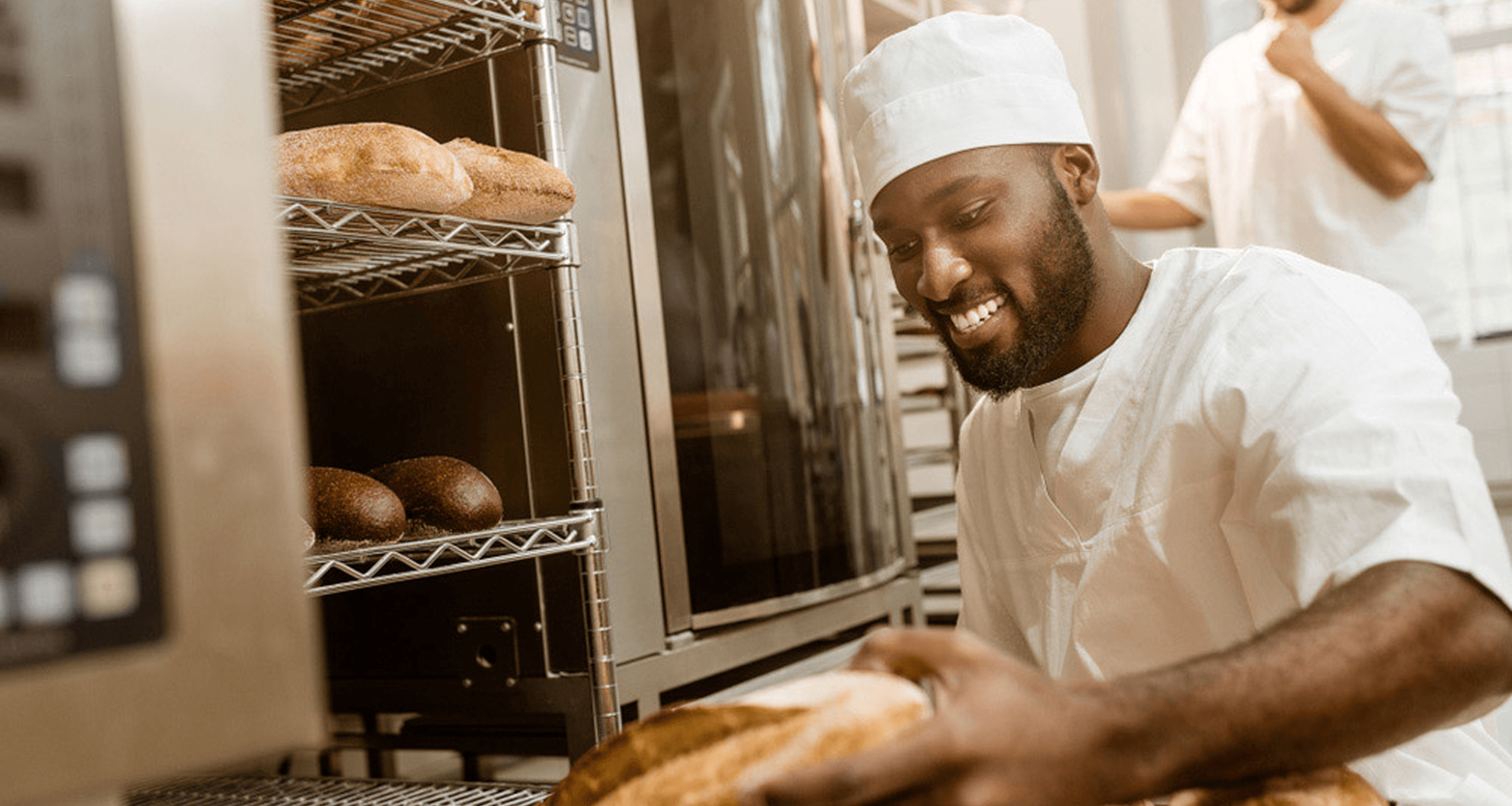 Image of people in a bakery